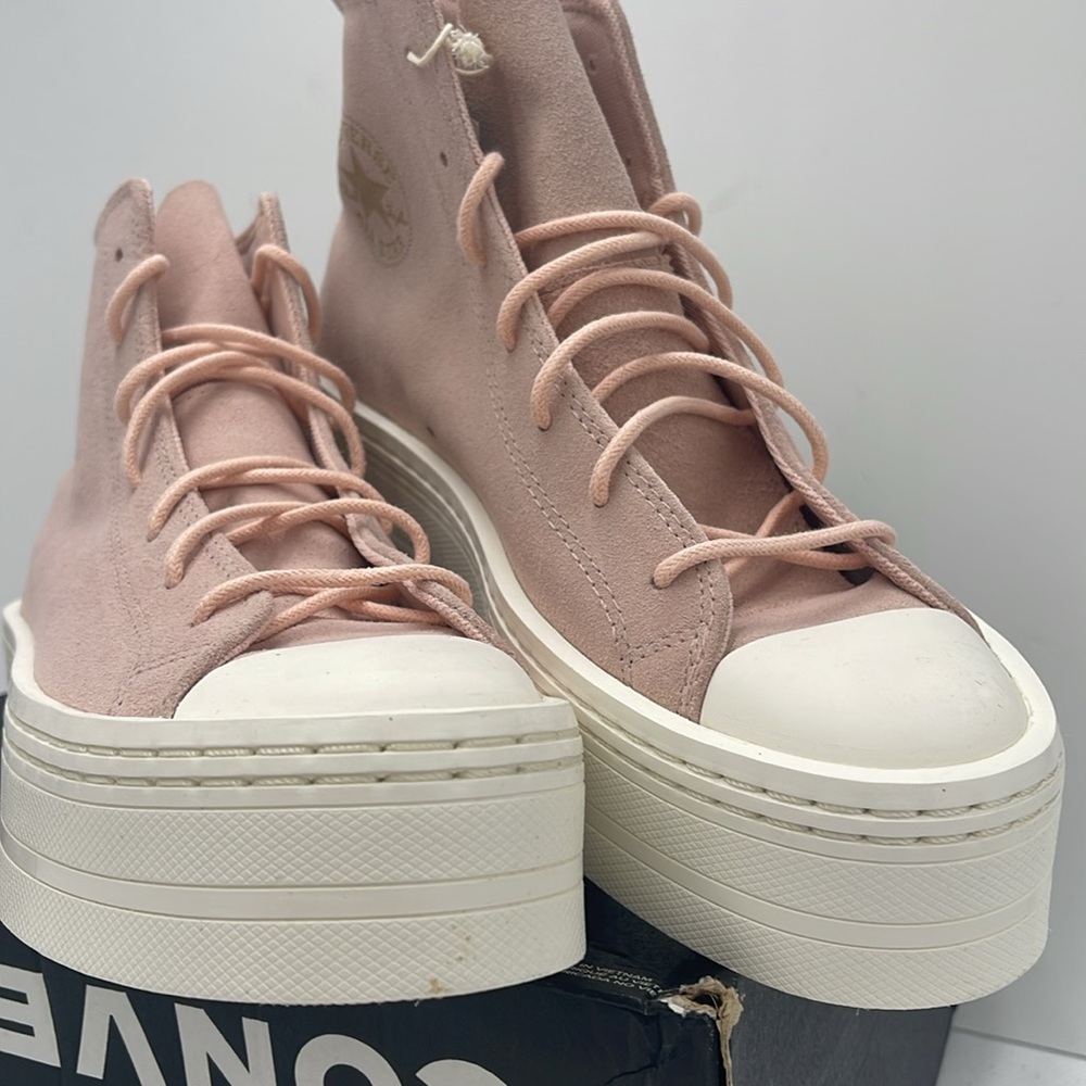 Converse WMNS Pink High-Top Sneakers Platform A04663C
CTAS MODERN LIFT HI PINK - Picture 5 of 16